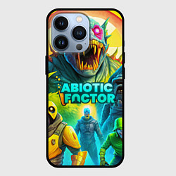 Чехол для iPhone 13 Pro Abiotic Factor яркие монстры, цвет: 3D-черный