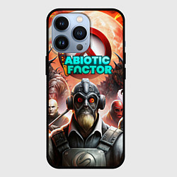 Чехол для iPhone 13 Pro Abiotic Factor атомные монстры, цвет: 3D-черный