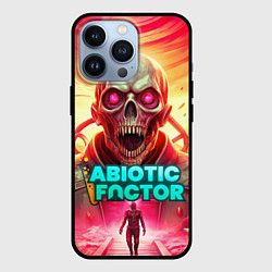 Чехол для iPhone 13 Pro Abiotic Factor монстр с черепом, цвет: 3D-черный