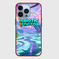 Чехол для iPhone 13 Pro Abiotic Factor world, цвет: 3D-красный
