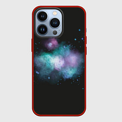 Чехол для iPhone 13 Pro Космическая туманность - облачко, цвет: 3D-красный