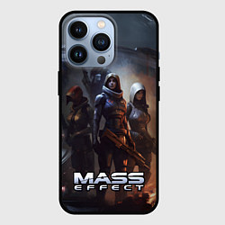 Чехол для iPhone 13 Pro Mass Effect space game, цвет: 3D-черный