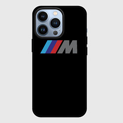 Чехол для iPhone 13 Pro BMW sport logo, цвет: 3D-черный