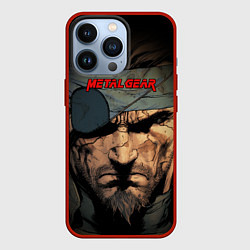 Чехол для iPhone 13 Pro Веном Снейк Metal gear game, цвет: 3D-красный