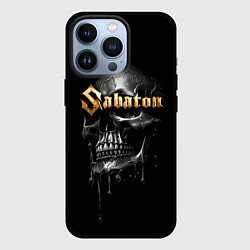 Чехол для iPhone 13 Pro Sabaton - rock group, цвет: 3D-черный