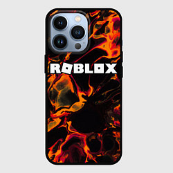 Чехол для iPhone 13 Pro Roblox red lava, цвет: 3D-черный