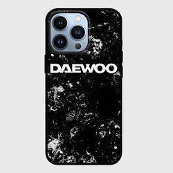Чехол для iPhone 13 Pro Daewoo black ice, цвет: 3D-черный
