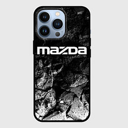 Чехол для iPhone 13 Pro Mazda black graphite, цвет: 3D-черный