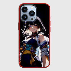 Чехол для iPhone 13 Pro Genshin impact - shogun raiden, цвет: 3D-красный