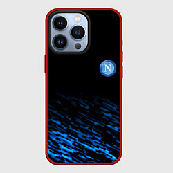 Чехол для iPhone 13 Pro Napoli fc club texture, цвет: 3D-красный