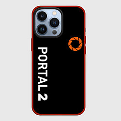 Чехол для iPhone 13 Pro Portal logo brend, цвет: 3D-красный