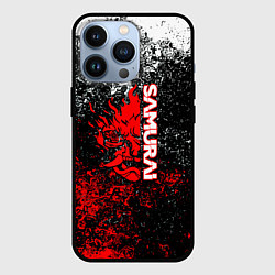 Чехол для iPhone 13 Pro Samurai брызги красок, цвет: 3D-черный