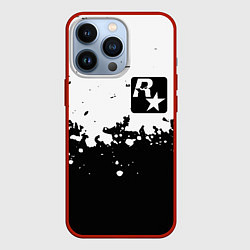 Чехол для iPhone 13 Pro Рокстар краски, цвет: 3D-красный