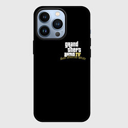 Чехол для iPhone 13 Pro GTA 6 logo game, цвет: 3D-черный