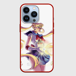 Чехол для iPhone 13 Pro Сейлор Мун Sailor Moon, цвет: 3D-красный