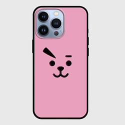 Чехол для iPhone 13 Pro BT21 Cooky, цвет: 3D-черный