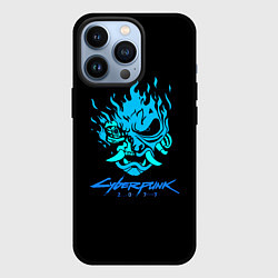 Чехол для iPhone 13 Pro Cyberpunk 2077 logo game, цвет: 3D-черный