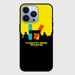 Чехол для iPhone 13 Pro Twenty one pilots rock steel, цвет: 3D-черный