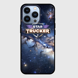 Чехол для iPhone 13 Pro Logo Star Trucker, цвет: 3D-черный