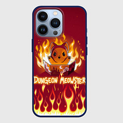 Чехол для iPhone 13 Pro Mr DnD Meowster, цвет: 3D-тёмно-синий