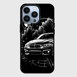 Чехол для iPhone 13 Pro BMW абстрактный стиль, цвет: 3D-черный