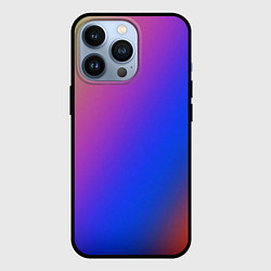 Чехол для iPhone 13 Pro Градиент полосы, цвет: 3D-черный