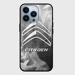 Чехол для iPhone 13 Pro Citroen - grey gradient, цвет: 3D-черный