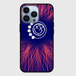 Чехол для iPhone 13 Pro Blink 182 red energy, цвет: 3D-черный