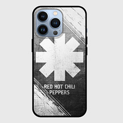 Чехол для iPhone 13 Pro Red Hot Chili Peppers - grey gradient, цвет: 3D-черный