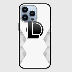 Чехол для iPhone 13 Pro League of Legends white poly, цвет: 3D-черный