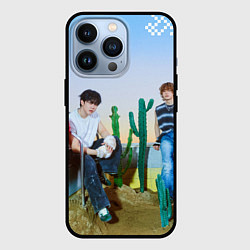 Чехол для iPhone 13 Pro ATE Stray Kids Bang Chan I N Lee Know Changbin, цвет: 3D-черный