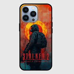 Чехол для iPhone 13 Pro Stalker 2 poster art, цвет: 3D-черный