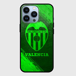 Чехол для iPhone 13 Pro Valencia - green gradient, цвет: 3D-черный