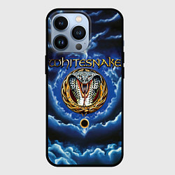 Чехол для iPhone 13 Pro Whitesnake музыкальная группа, цвет: 3D-черный