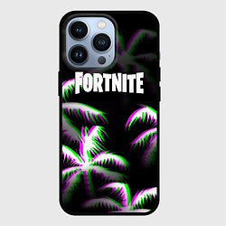 Чехол для iPhone 13 Pro Fortnite glitch tropix, цвет: 3D-черный