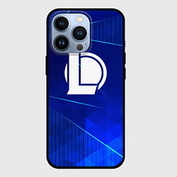 Чехол для iPhone 13 Pro League of Legends blue poly, цвет: 3D-черный