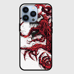 Чехол для iPhone 13 Pro Carnage - Symbiot, цвет: 3D-черный