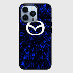Чехол для iPhone 13 Pro Mazda blue energy, цвет: 3D-черный