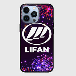 Чехол для iPhone 13 Pro Праздничный Lifan, цвет: 3D-черный