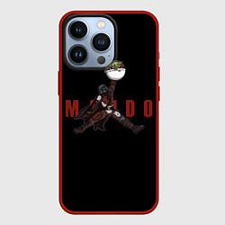 Чехол для iPhone 13 Pro Air Mando, цвет: 3D-красный