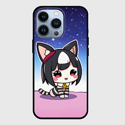 Чехол для iPhone 13 Pro Куроми на розовом островке, цвет: 3D-черный