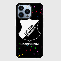 Чехол для iPhone 13 Pro Hoffenheim конфети, цвет: 3D-черный