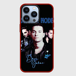 Чехол для iPhone 13 Pro Dave Gahan of Depeche Mode, цвет: 3D-красный