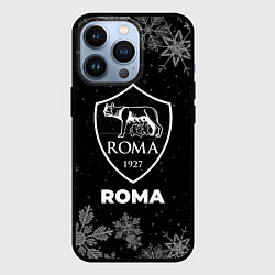 Чехол для iPhone 13 Pro Снежный Roma, цвет: 3D-черный