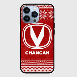 Чехол для iPhone 13 Pro Новогодний Changan, цвет: 3D-черный