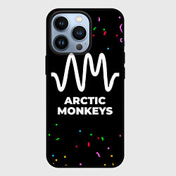 Чехол для iPhone 13 Pro Arctic Monkeys конфети, цвет: 3D-черный