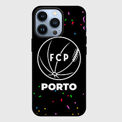 Чехол для iPhone 13 Pro Porto конфети, цвет: 3D-черный