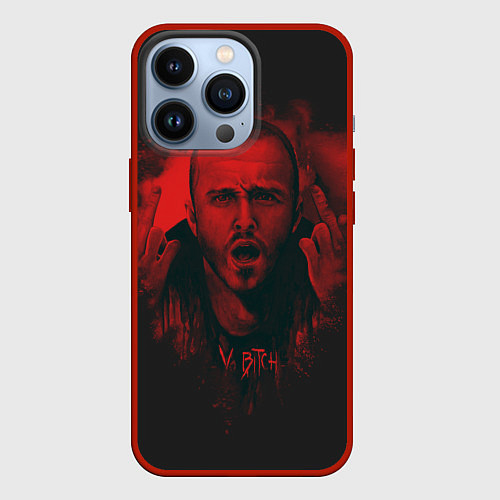 Чехол iPhone 13 Pro Jesse Pinkman / 3D-Красный – фото 1