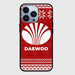 Чехол для iPhone 13 Pro Новогодний Daewoo, цвет: 3D-черный