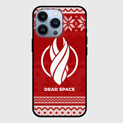 Чехол для iPhone 13 Pro Новогодний Dead Space, цвет: 3D-черный